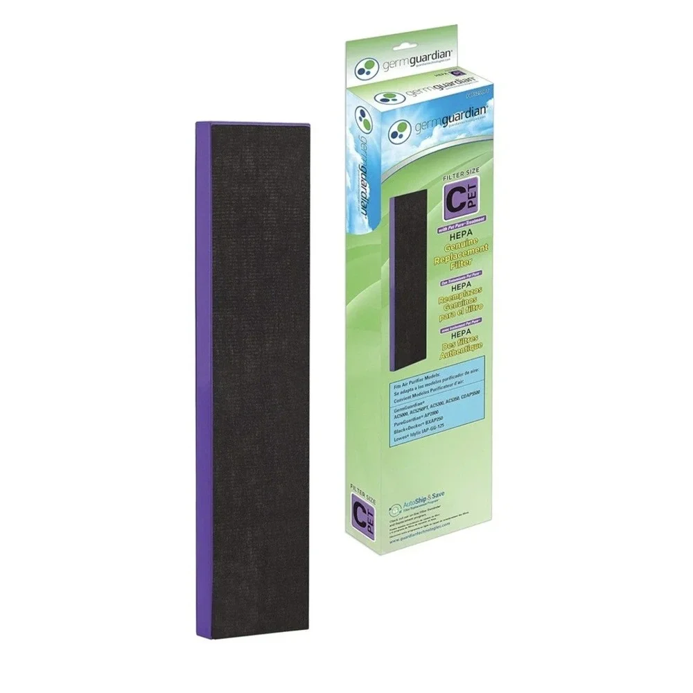 GermGuardian FLT5250PT True HEPA C PET Air Purifier Filter(A005)